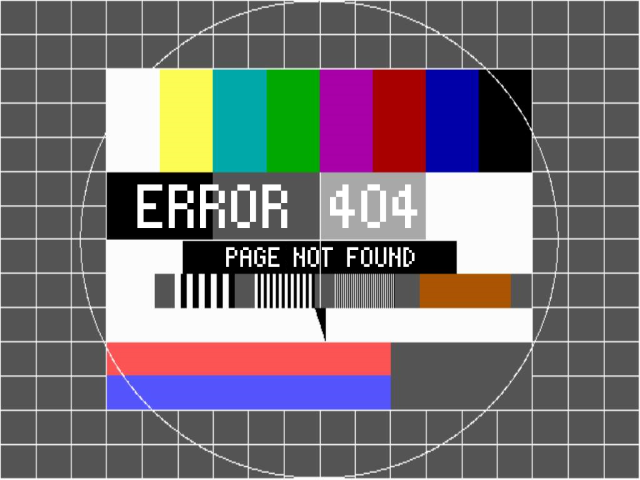 ERROR 404 - PAGE NOT FOUND