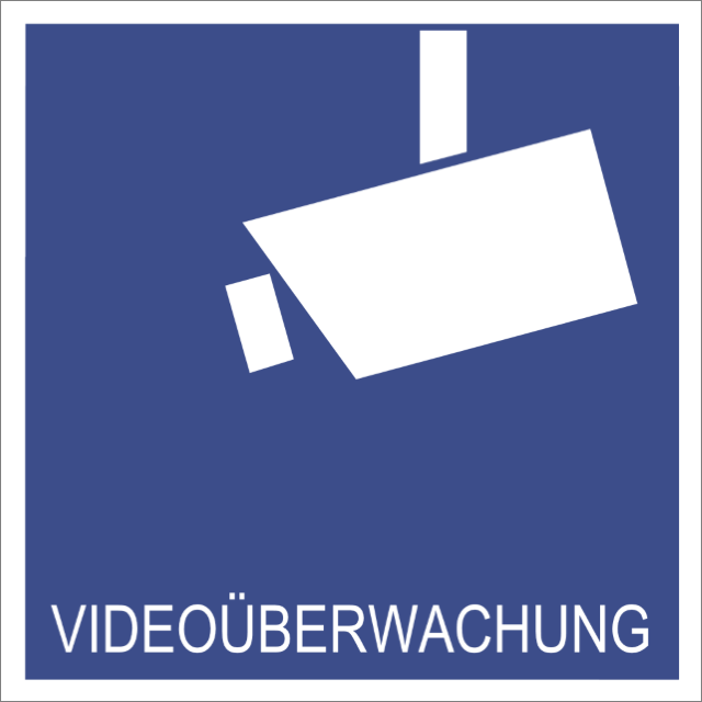 Piktogramm Videoüberwachung